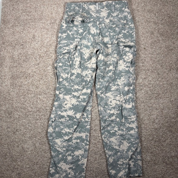 Vintage US Army Combat Uniform Pants Digital Camo Cargo Men's 32x31 Button Fly - Picture 7 of 8